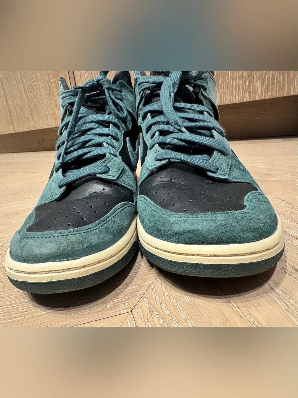 Nike Dunk High "Faded Spruce" sneakers - Picture 5 of 7